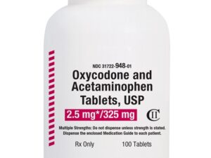 Oxycodone acetaminophen 2.5 325