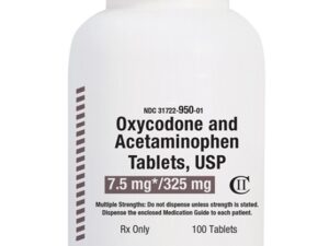 Oxycodone acetaminophen 7.5 325